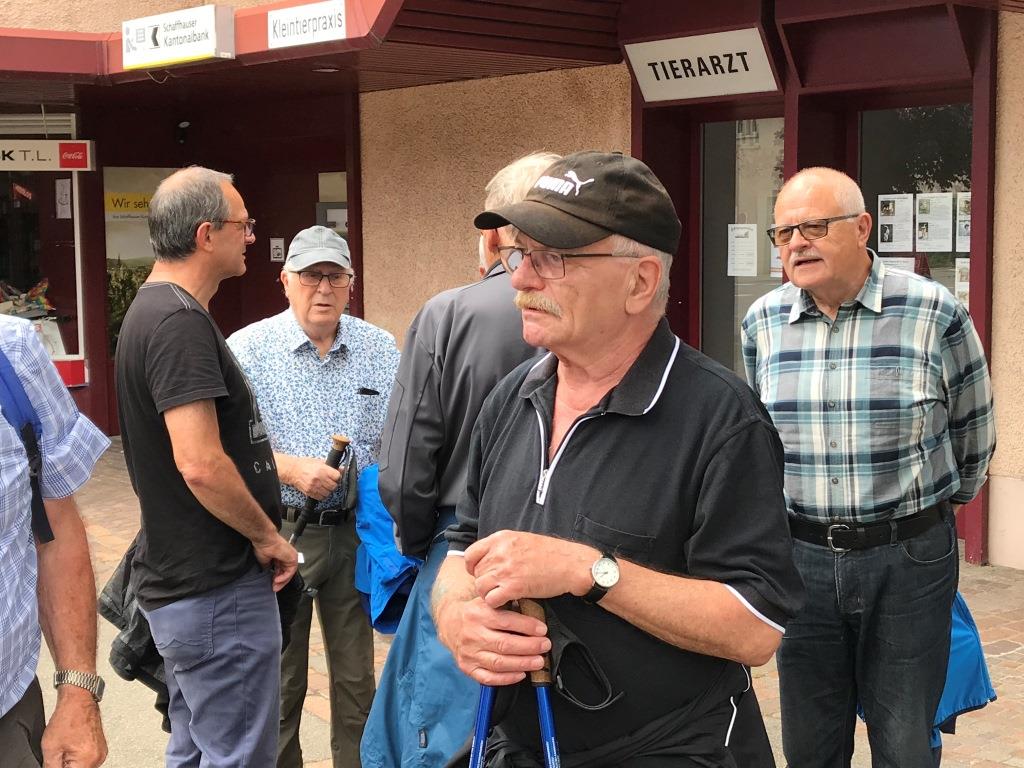 Juni Wanderung zusammen mit den Veteranen von Thayngen